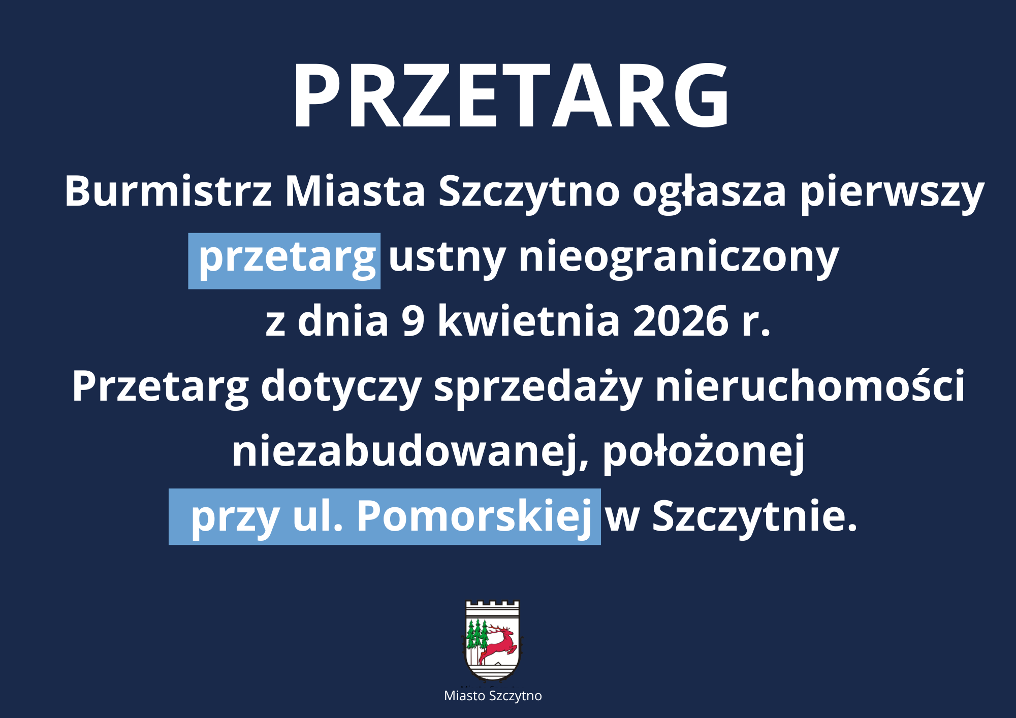 przetarg pomorska