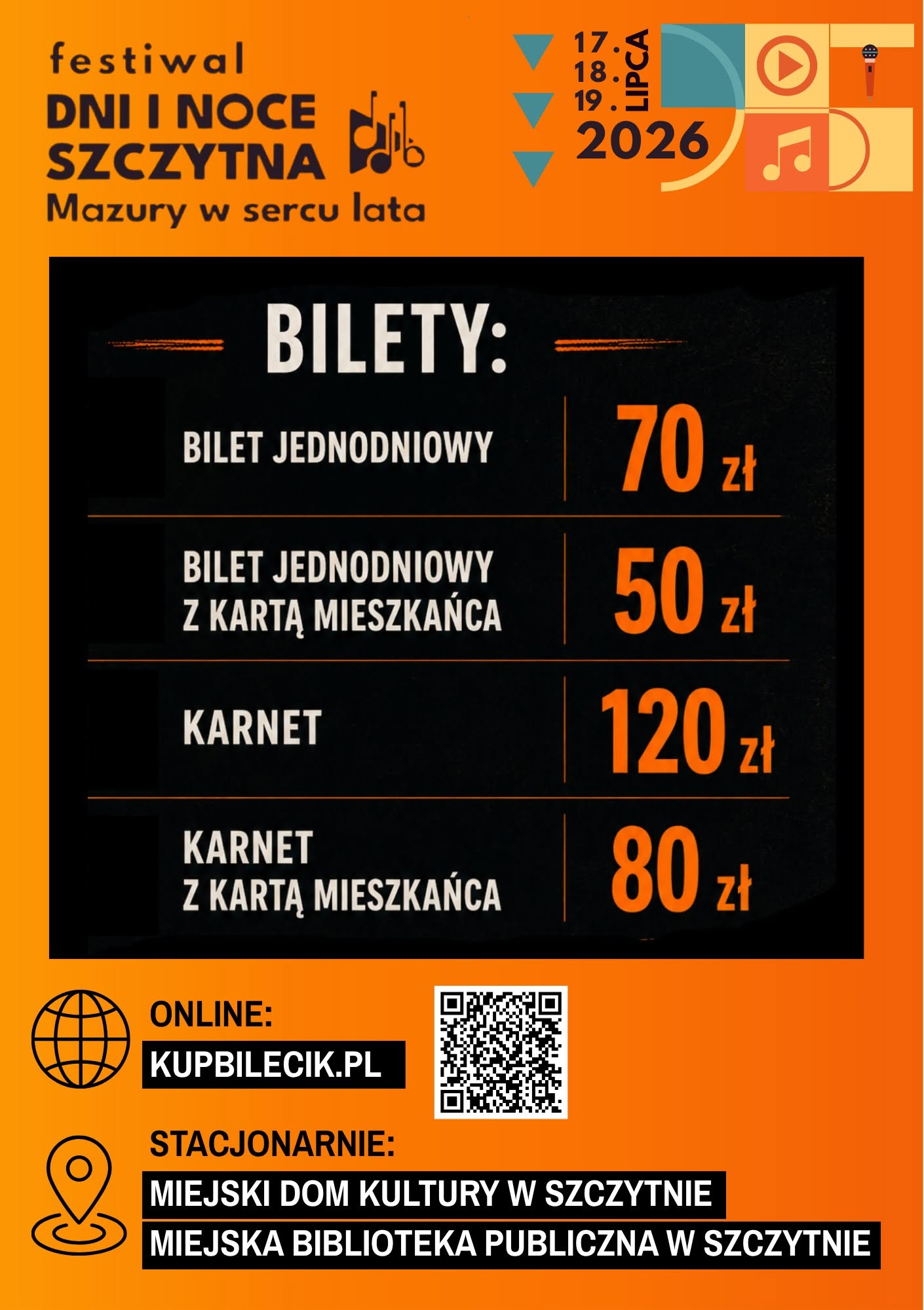 plakat bilety