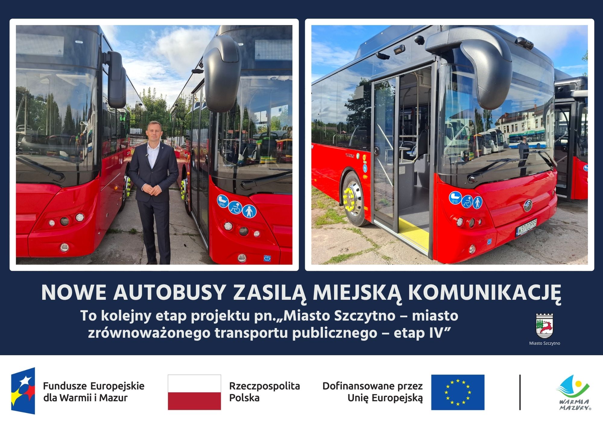 nowe autobusy w Szczytnie